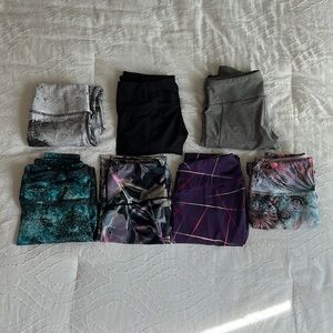 Assorted workout leggings bundle